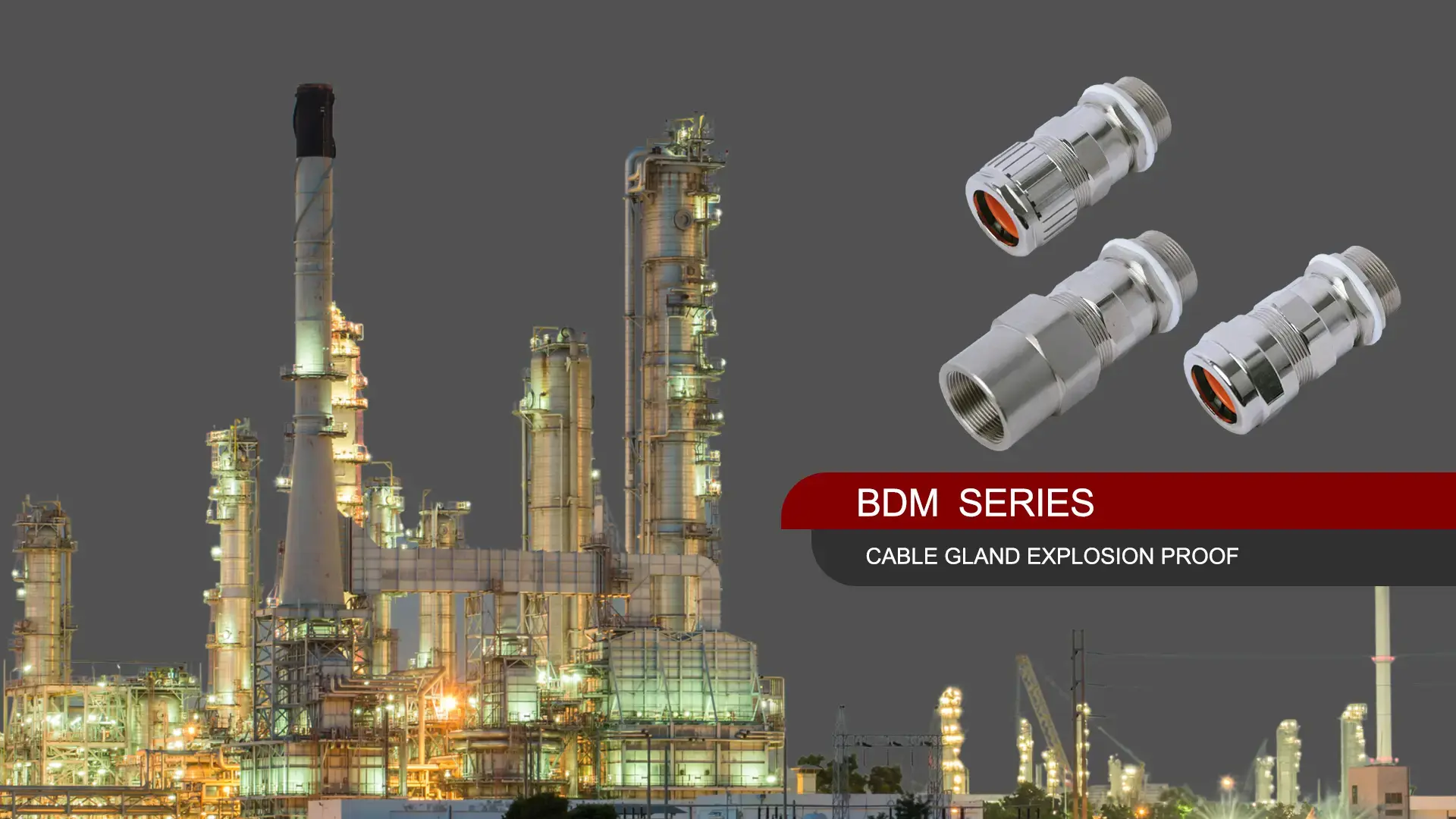 Cable Gland Pipe Fitting Explosion Proof for Hazardous Industry