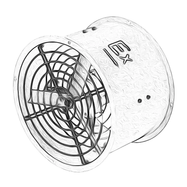 ventilation fan explosion proof